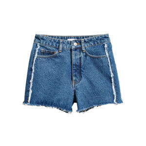 High Waist Straight  Summer Jean Shorts Women